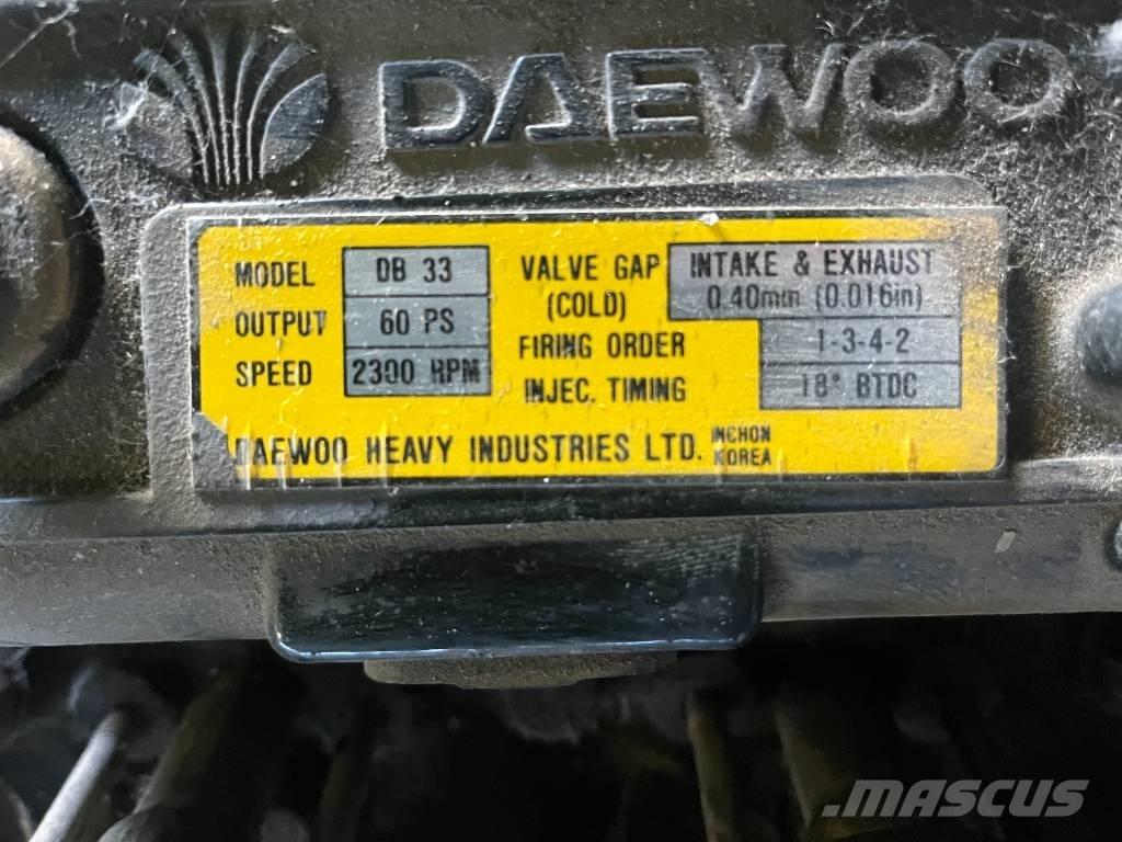 Daewoo DB33A E-0059 Motorok