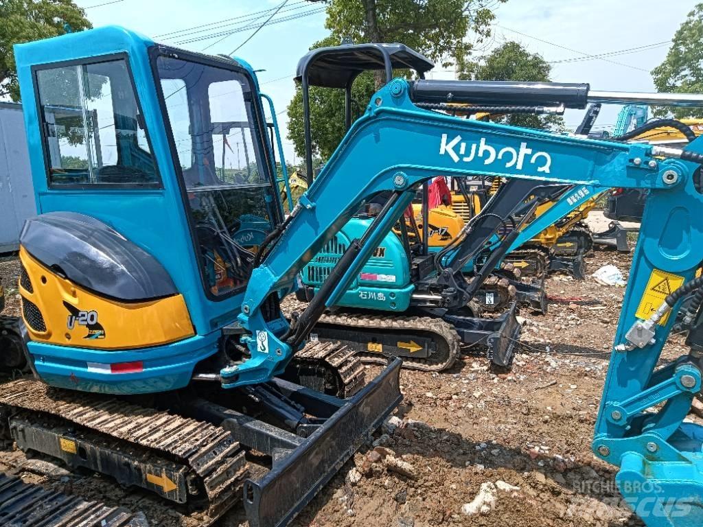 Kubota U 20 Mini kotrók < 7t