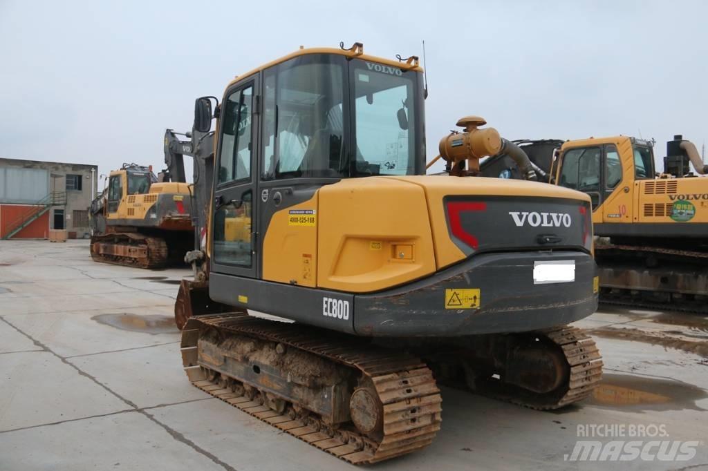 Volvo EC65 Lánctalpas kotrók