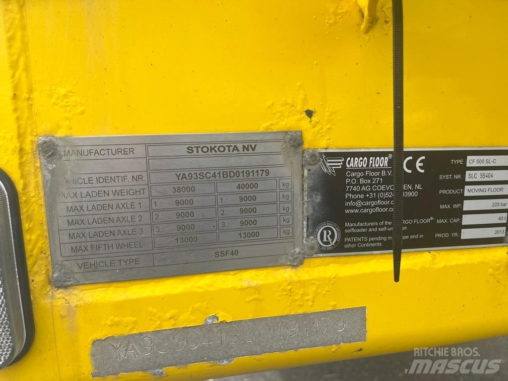 STOKOTA CargoFloor Deszkaszállító félpótkocsik
