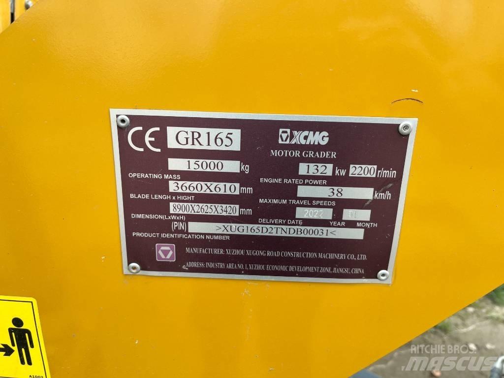 XCMG GR 165 Gréderek