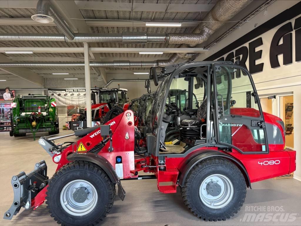 Weidemann 4080 Gumikerekes homlokrakodók