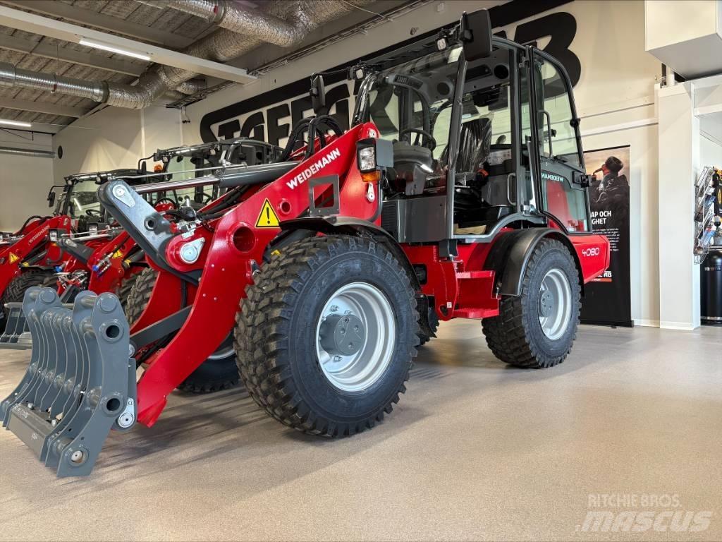 Weidemann 4080 Gumikerekes homlokrakodók