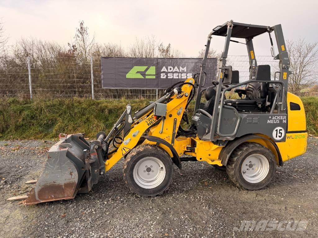Wacker Neuson WL20e Gumikerekes homlokrakodók