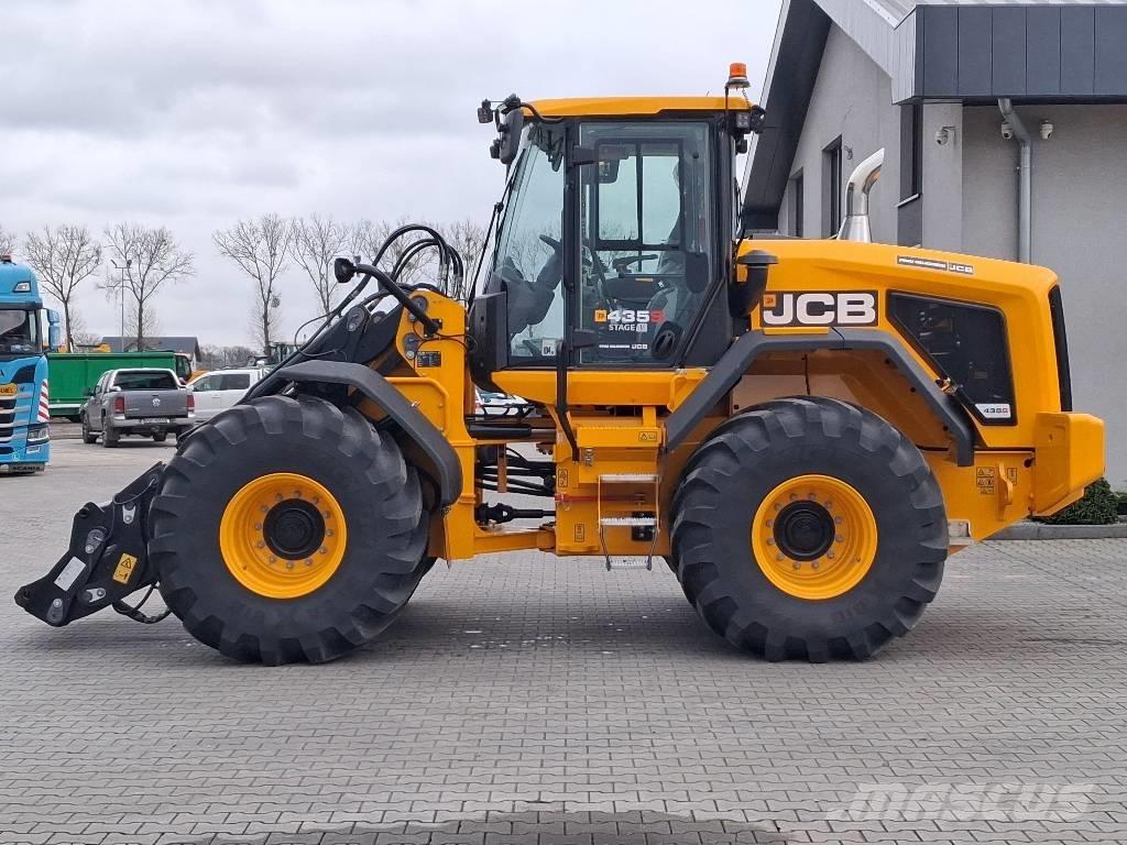 JCB 435 S WLS Gumikerekes homlokrakodók