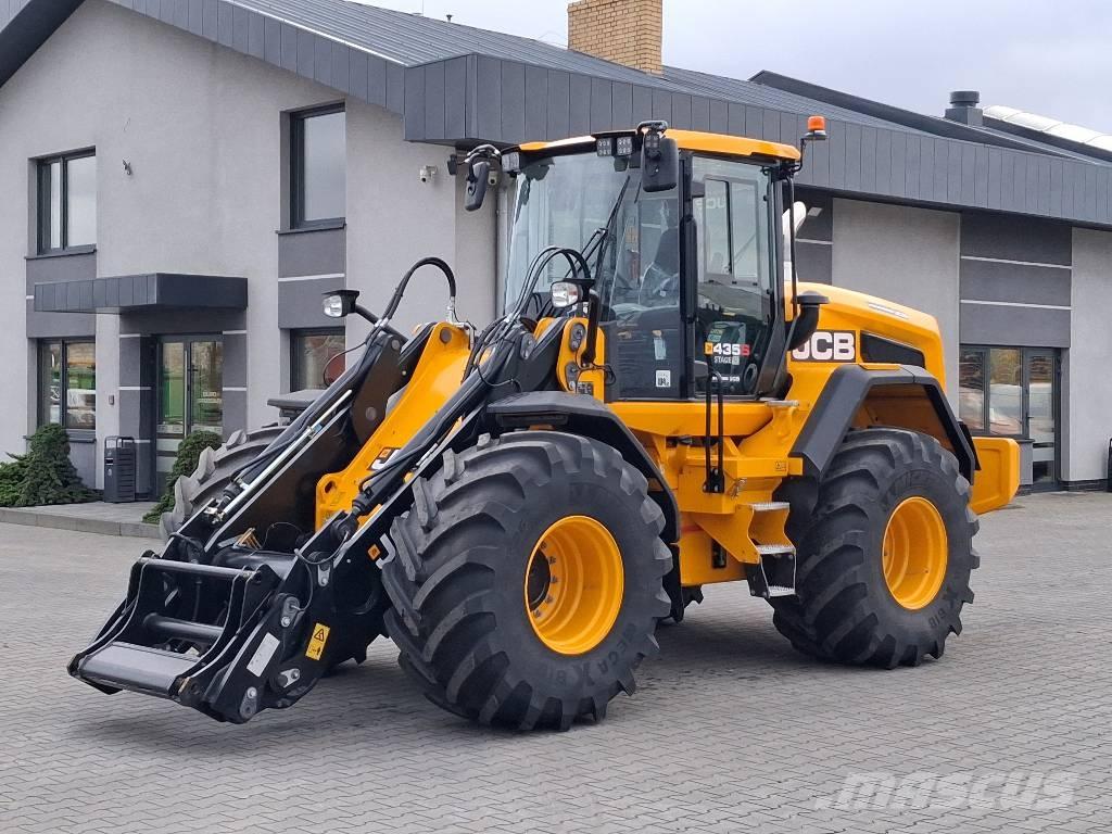 JCB 435 S WLS Gumikerekes homlokrakodók