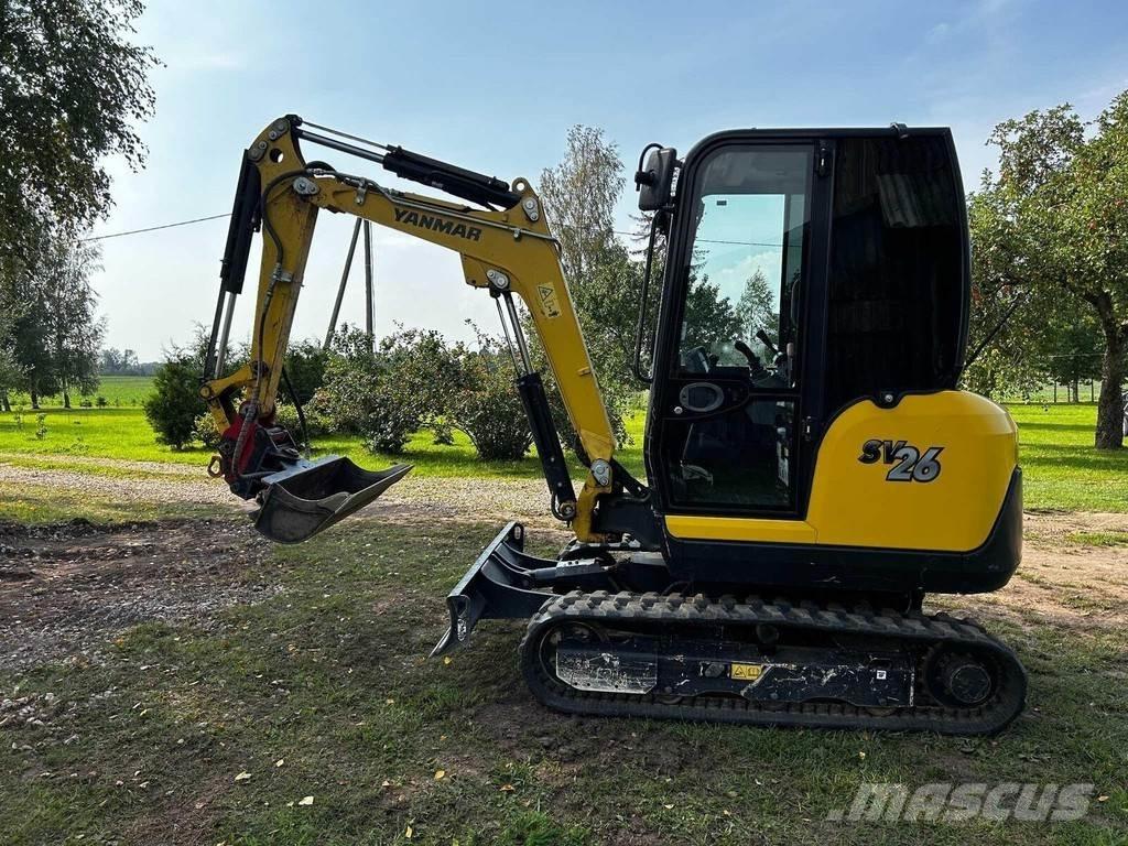 Yanmar SV26 Mini kotrók < 7t