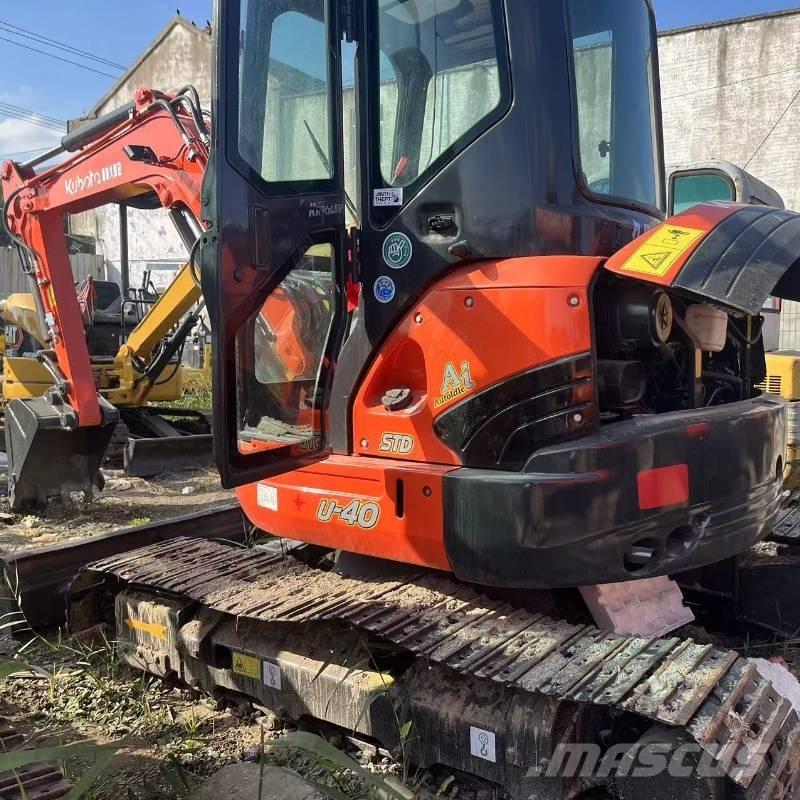 Kubota U 40 Mini kotrók < 7t