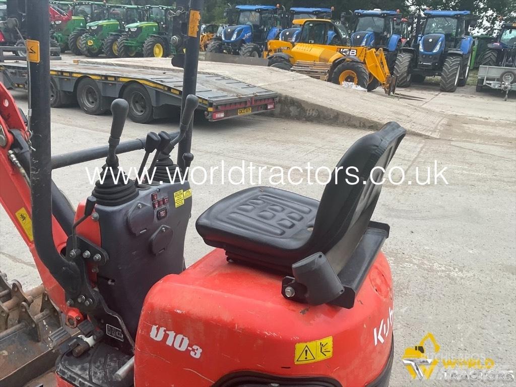 Kubota U 10-3 Mini kotrók < 7t
