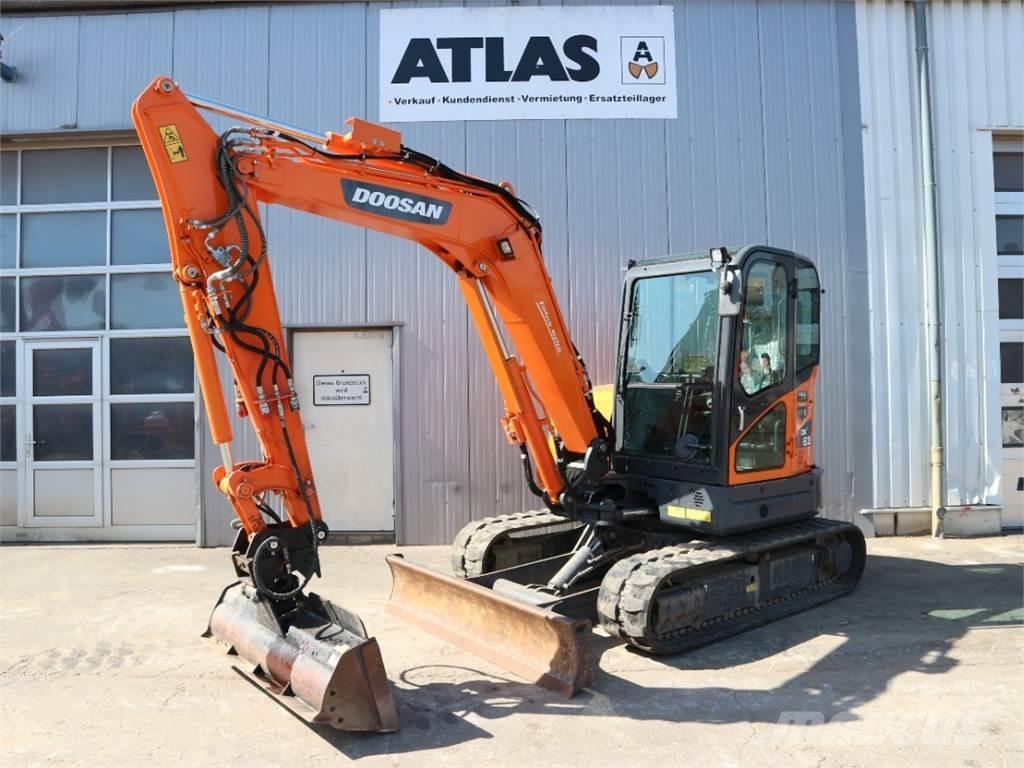 Doosan DX63-3 Mini kotrók < 7t