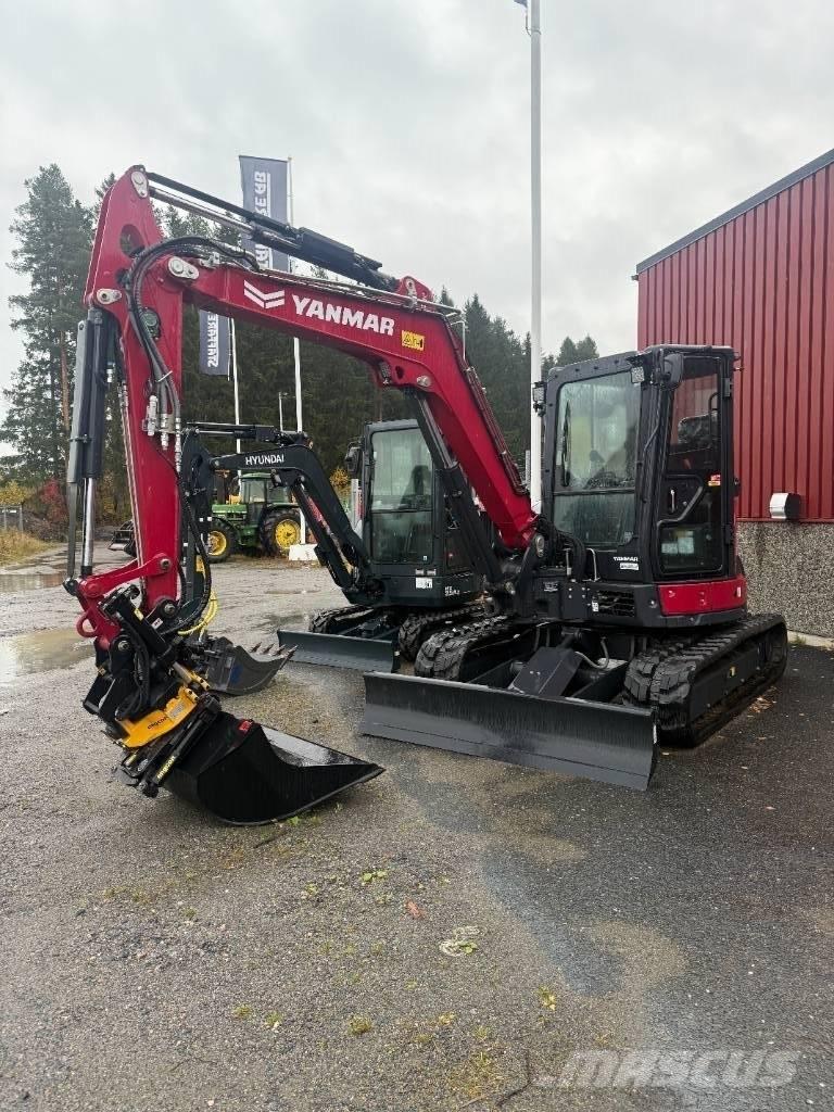 Yanmar Vio 57-U Mini kotrók < 7t
