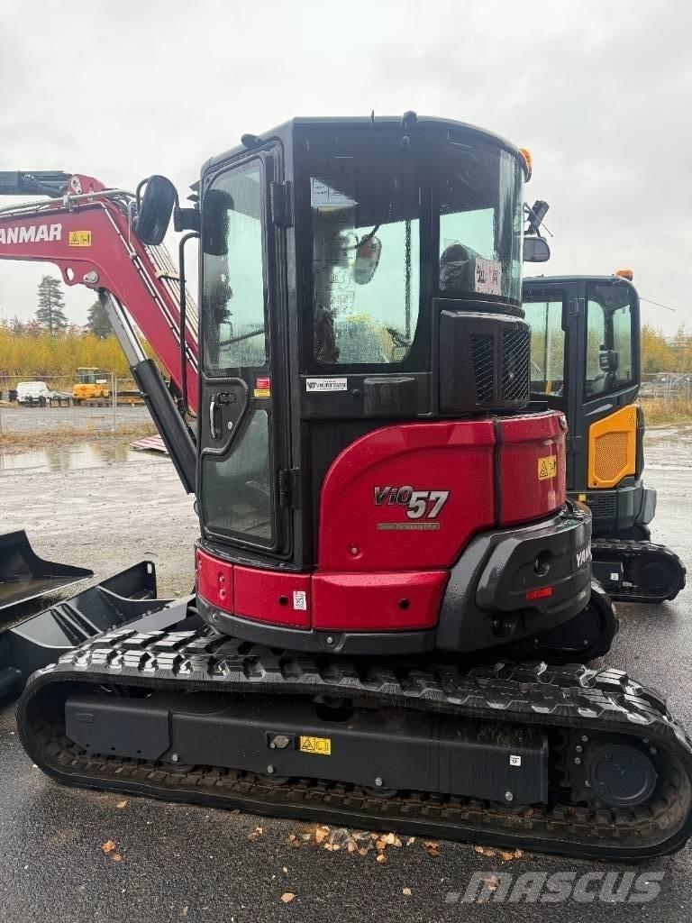 Yanmar Vio 57-U Mini kotrók < 7t