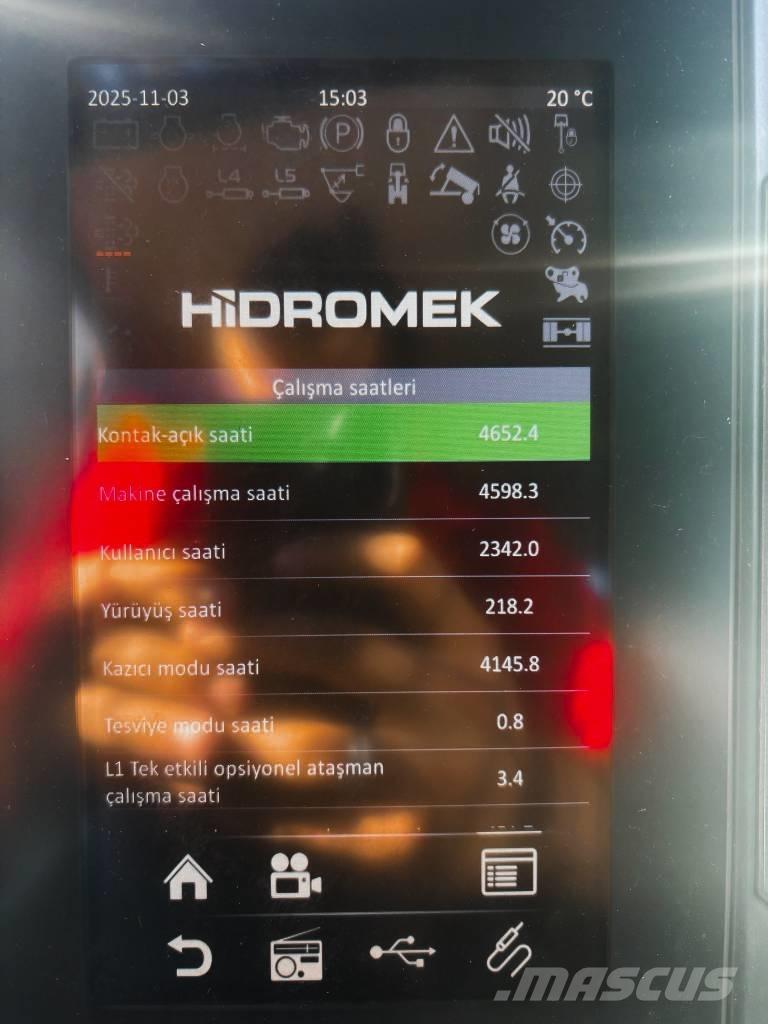 Hidromek 230 NLC Lánctalpas kotrók