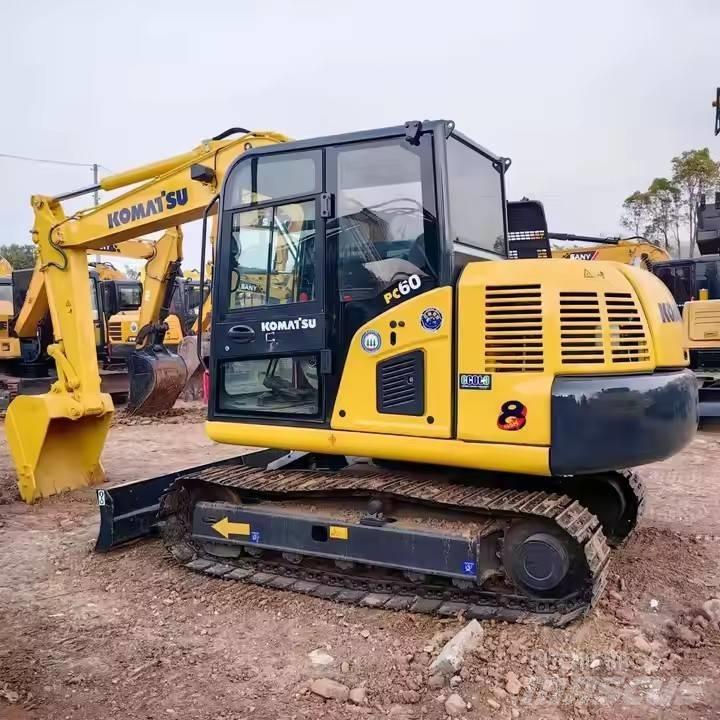 Komatsu PC60 Lánctalpas kotrók