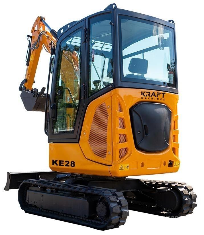 Kraft KE28 Mini kotrók < 7t