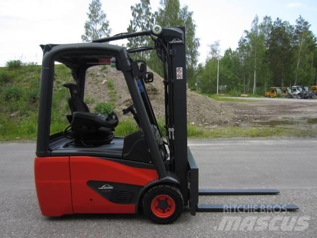 Linde E 16 C-02 Elektromos targoncák