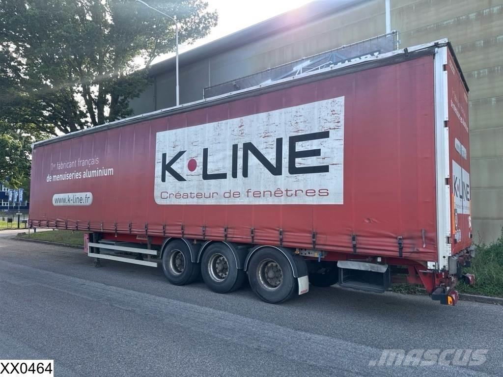 Fruehauf Tautliner Elhúzható ponyvás félpótkocsik