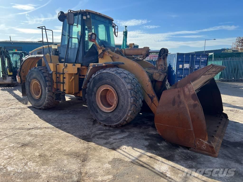 CAT 966 G II Gumikerekes homlokrakodók