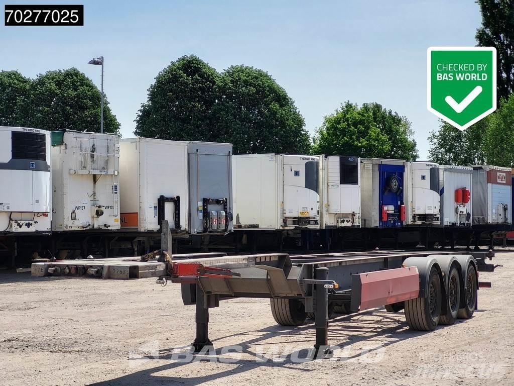Van Hool 3 axles Konténerkeret / Konténeremelő félpótkocsik