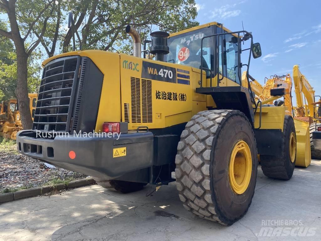 Komatsu WA 470 Gumikerekes homlokrakodók