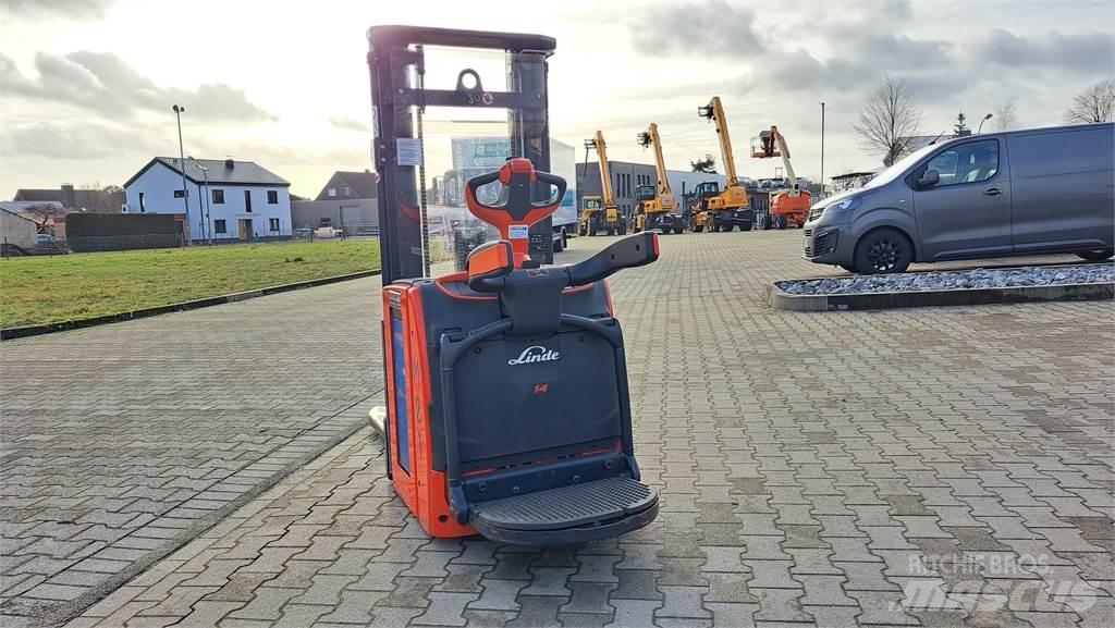Linde L14AP Gyalogkíséretű targonca