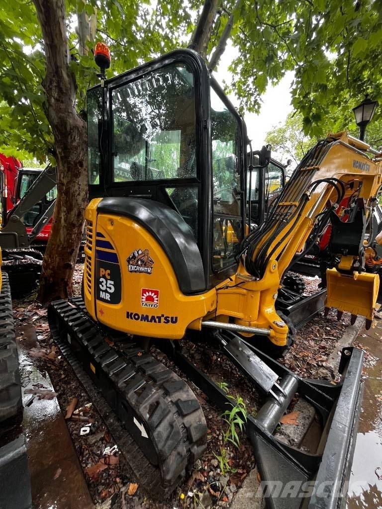 Komatsu PC 35 MR Mini kotrók < 7t