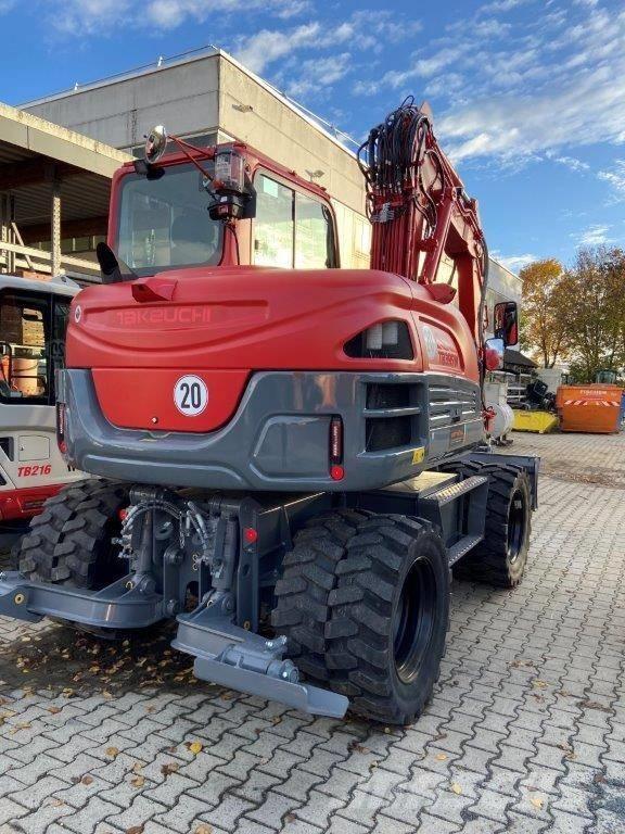 Takeuchi TB 395 W Gumikerekes kotrók