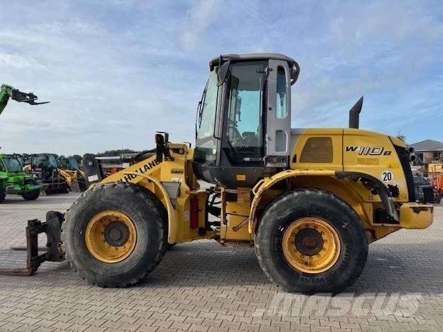 New Holland W 110 B Gumikerekes homlokrakodók