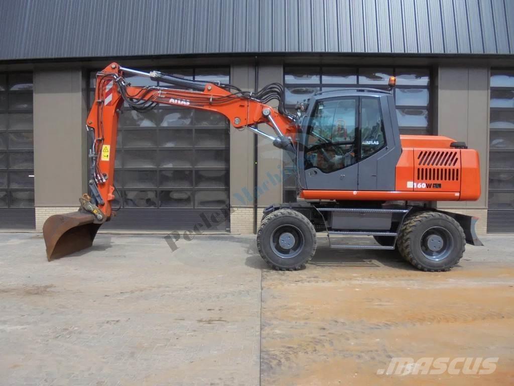 Atlas 160 W Gumikerekes kotrók