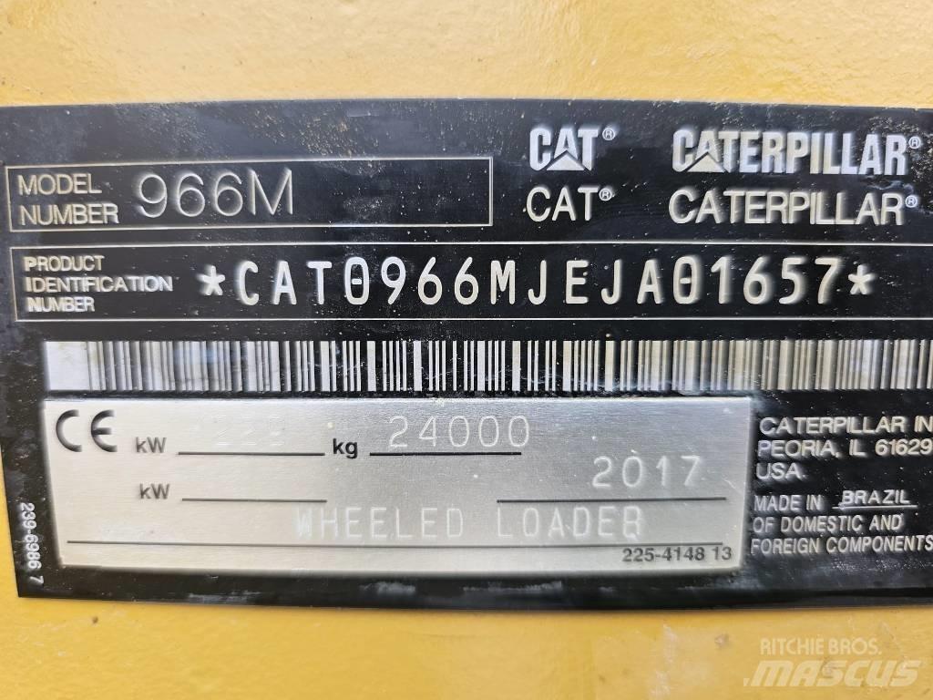 CAT 966 M Gumikerekes homlokrakodók
