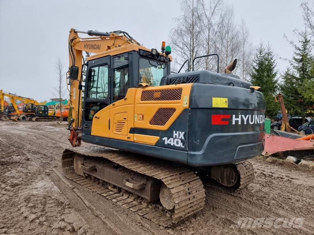 Hyundai HX 140 L Lánctalpas kotrók