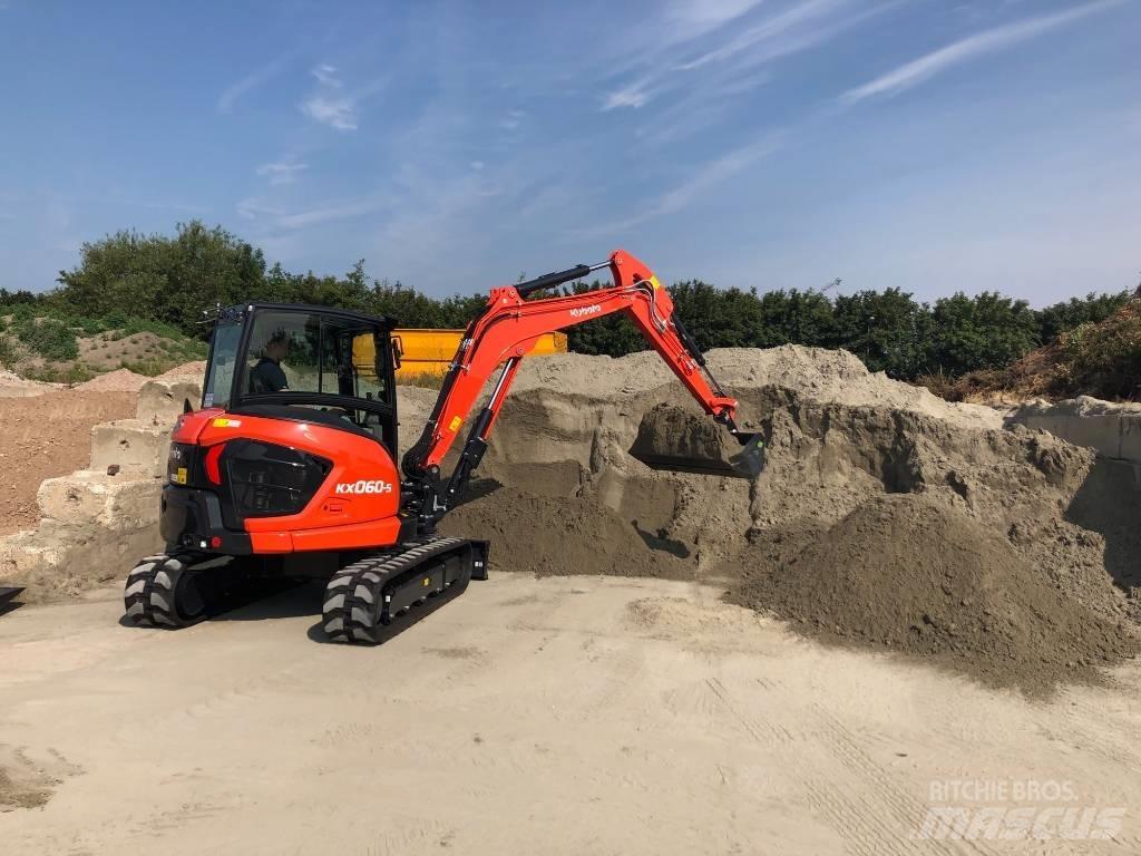 Kubota KX 060-5 Mini kotrók < 7t