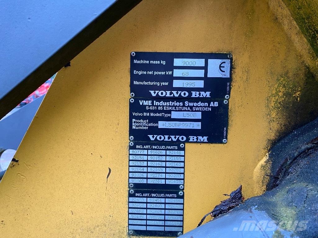 Volvo BM L 50 Univerzális rakodók
