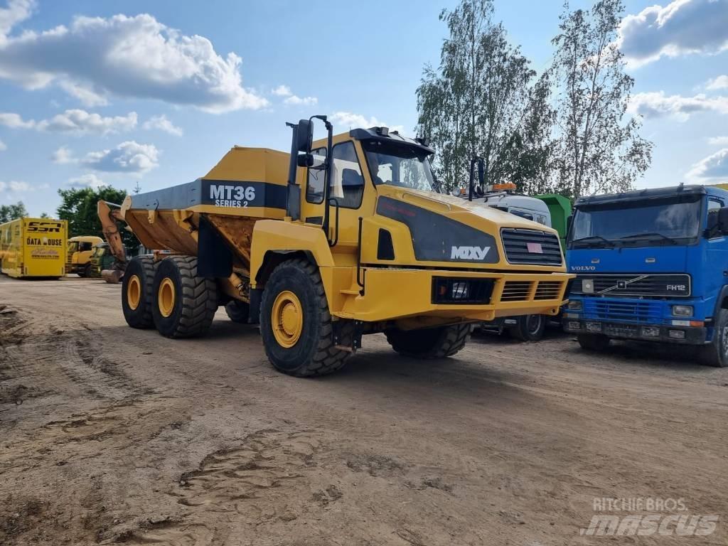 Moxy MT 36 II Csuklósdömperek