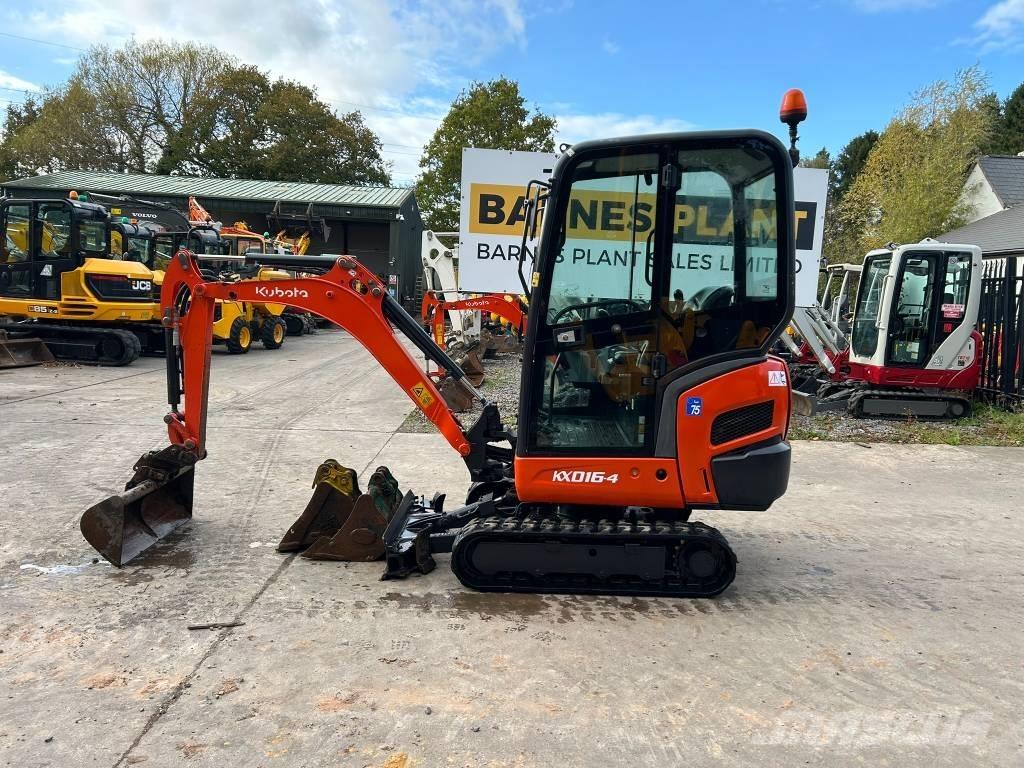 Kubota KX 016-4 Mini kotrók < 7t
