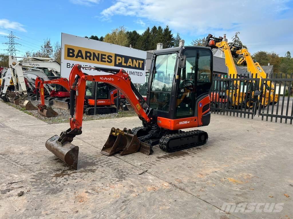 Kubota KX 016-4 Mini kotrók < 7t