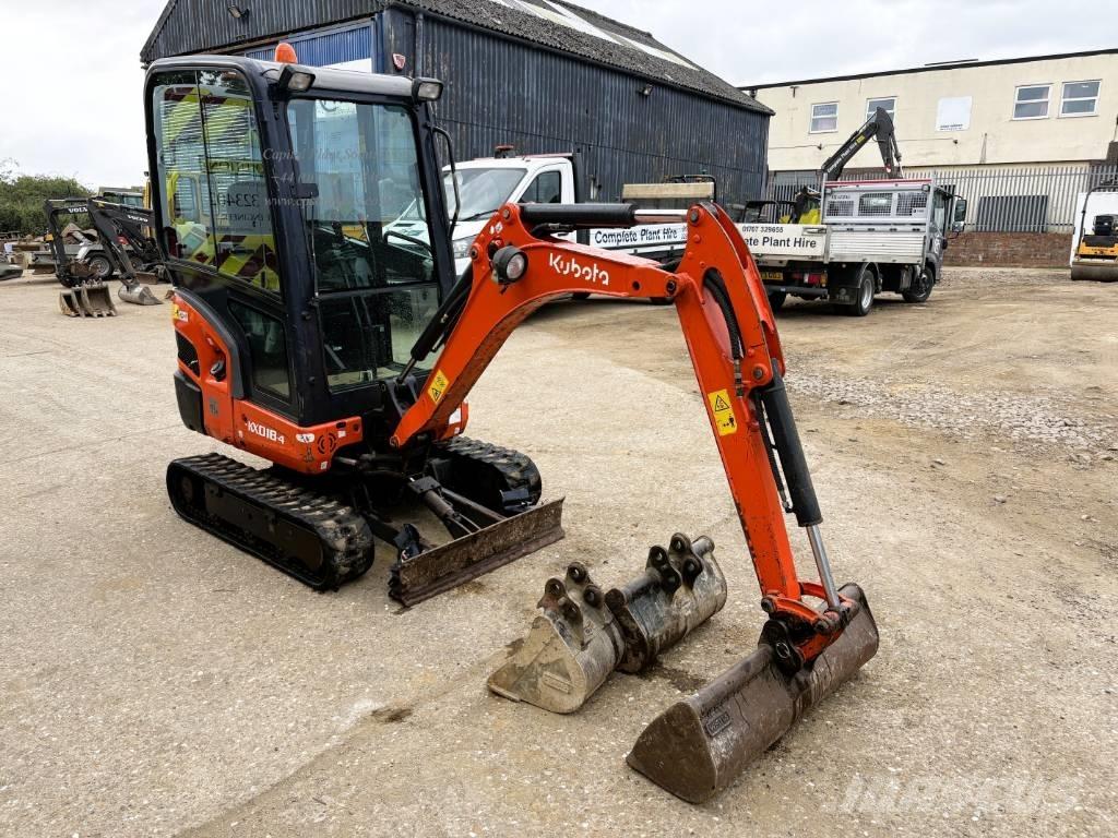 Kubota KX 018-4 Mini kotrók < 7t