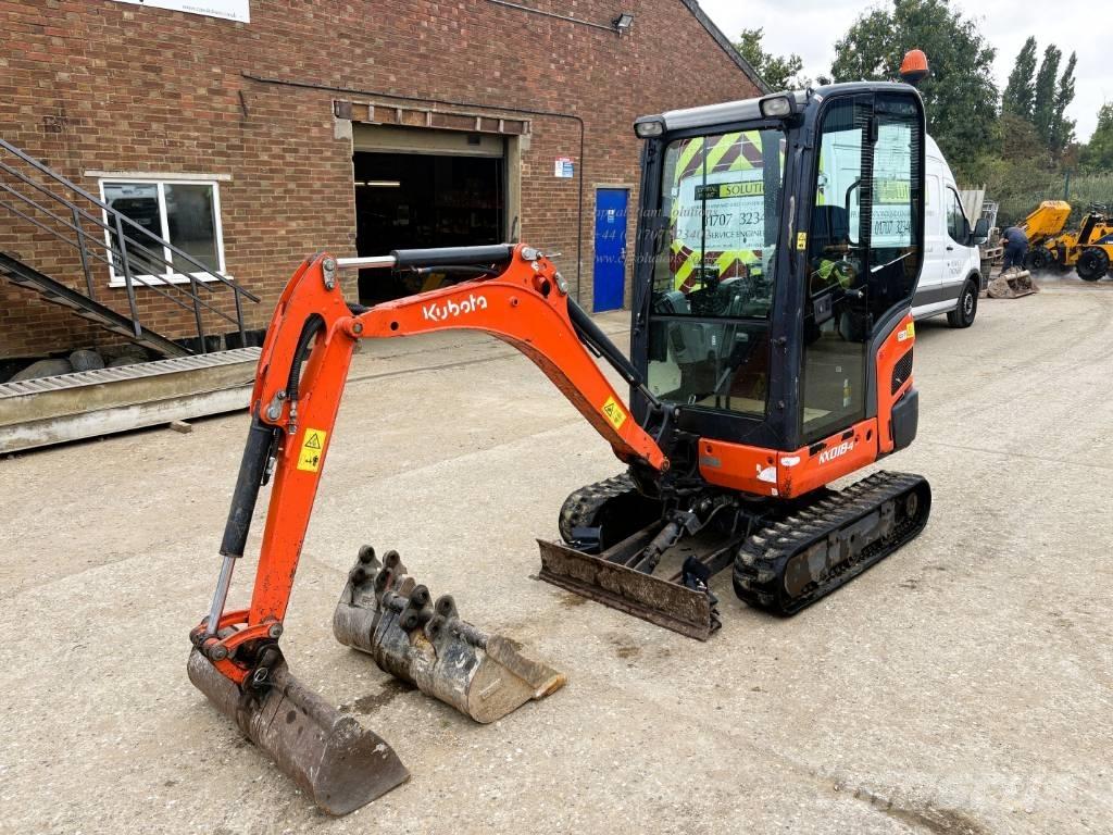 Kubota KX 018-4 Mini kotrók < 7t