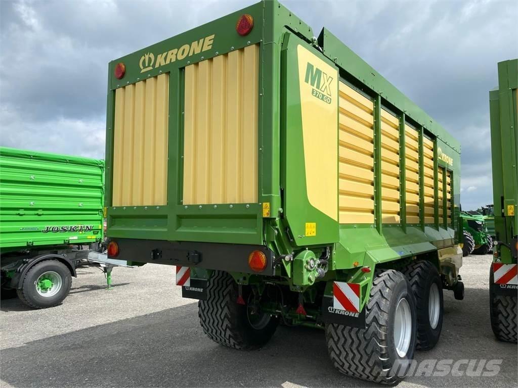 Krone MX 370 GD Önrakodó pótkocsik