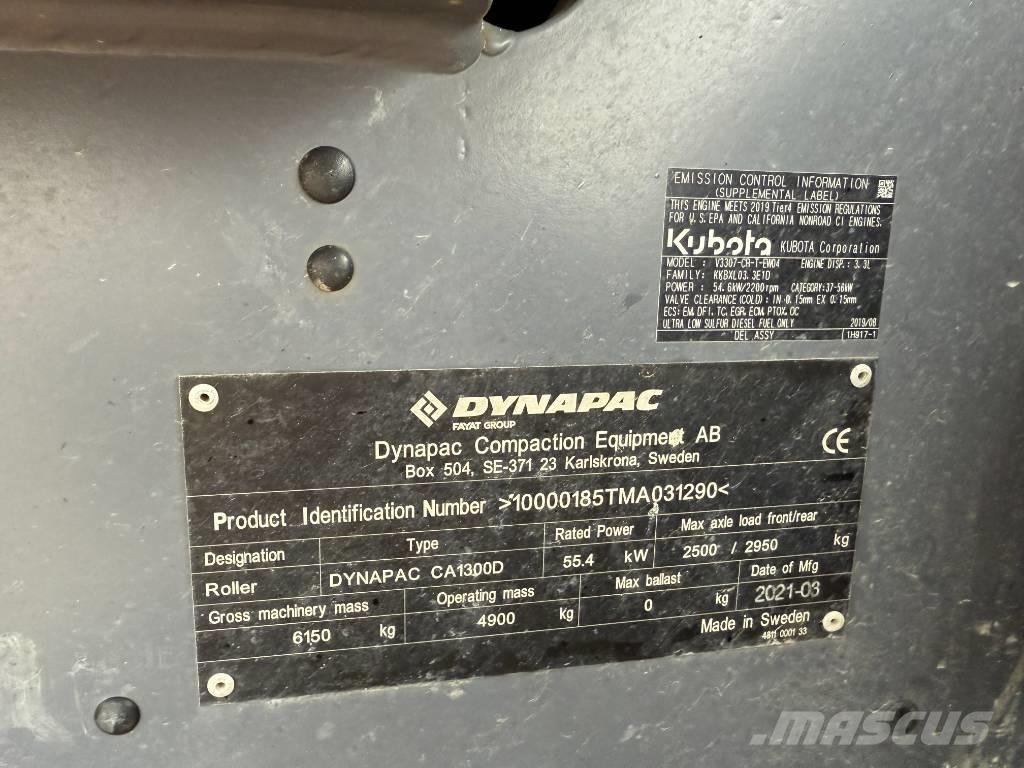 Dynapac CA 1300 D Egydobos hengerek
