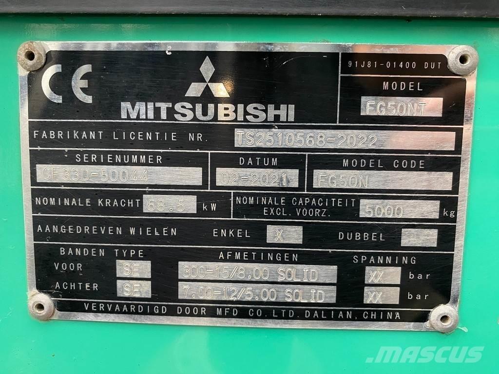 Mitsubishi FG50NT Gázüzemű targoncák