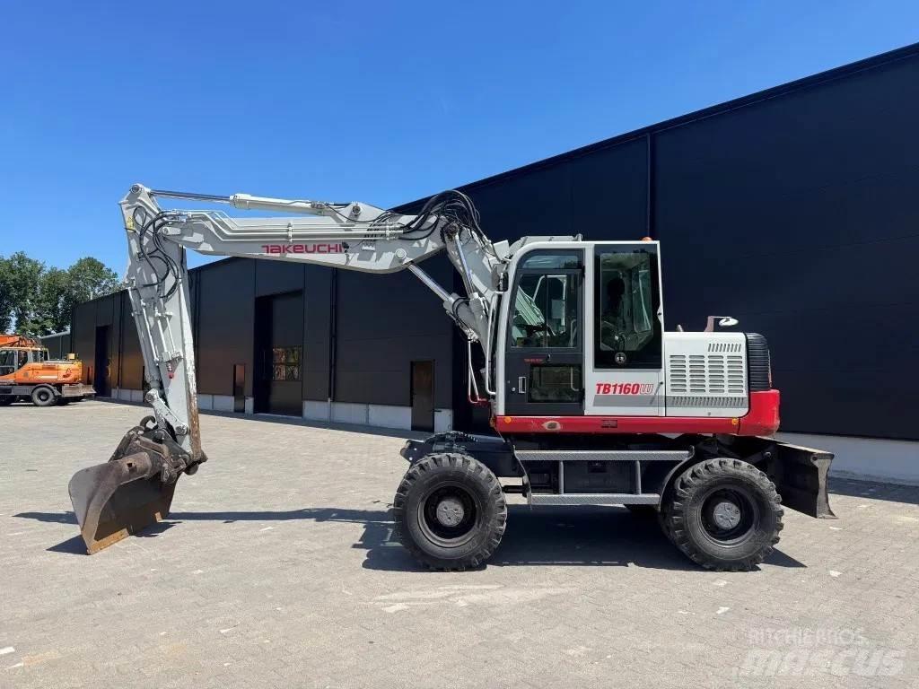 Takeuchi TB1160W Gumikerekes kotrók