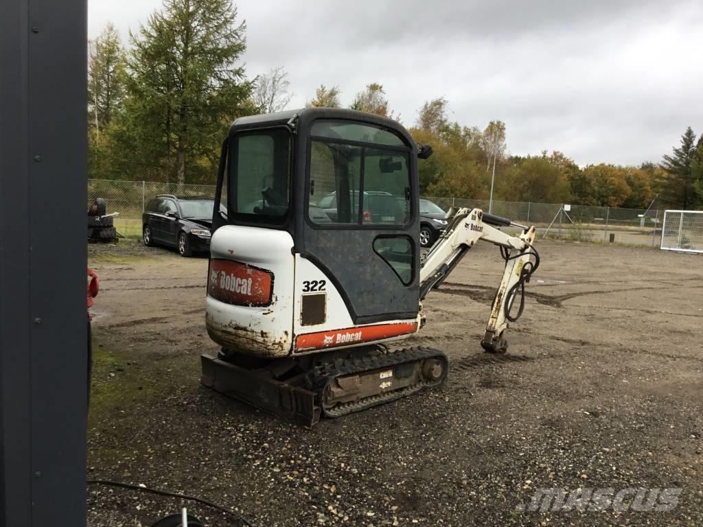 Bobcat 322 G Mini kotrók < 7t
