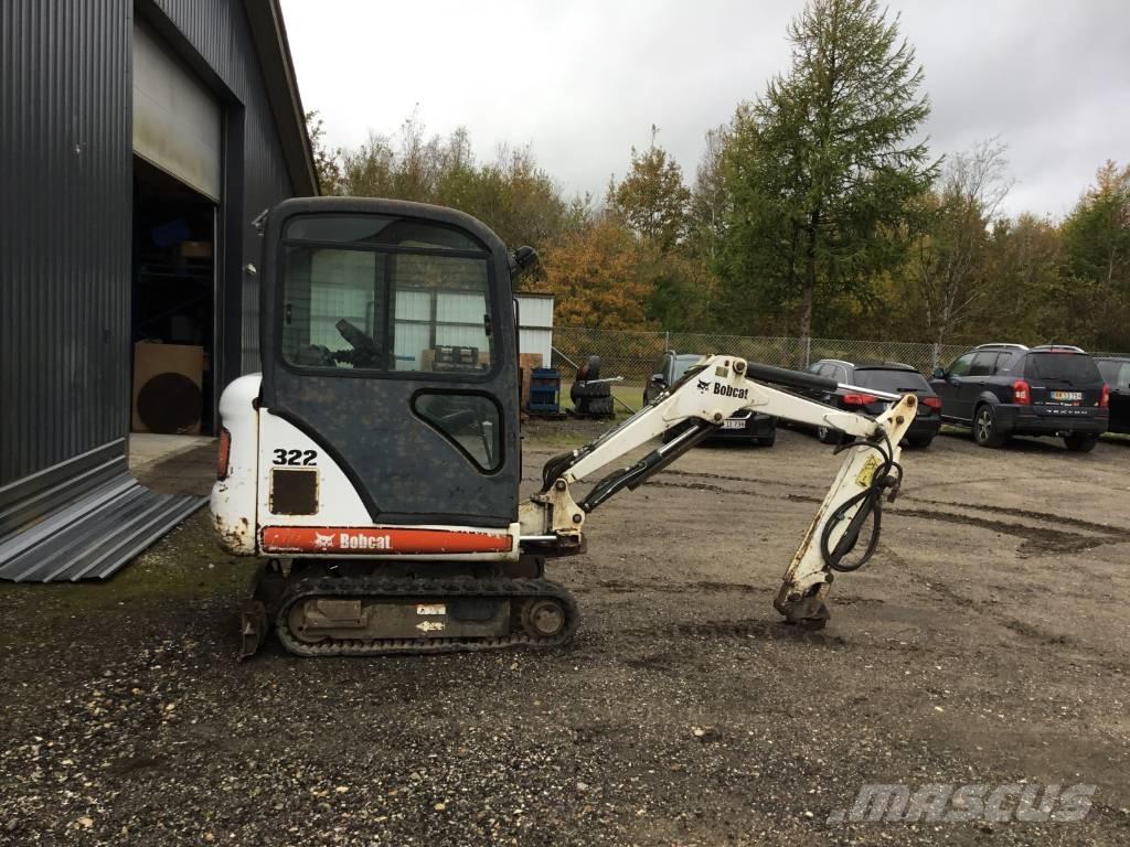 Bobcat 322 G Mini kotrók < 7t
