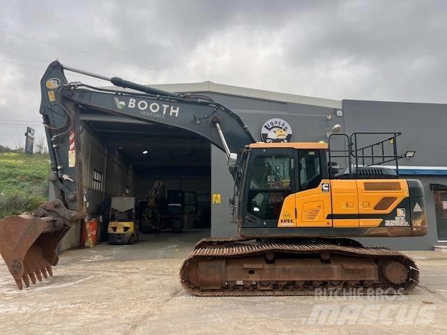 Hyundai hx220AL Lánctalpas kotrók
