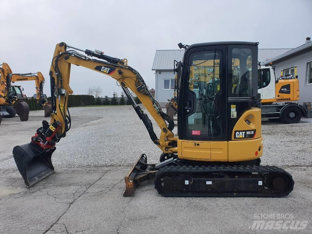 CAT 303.5 E CR Mini kotrók < 7t