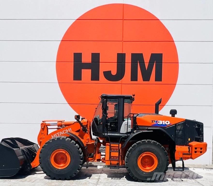 Hitachi ZW 310-6 Gumikerekes homlokrakodók