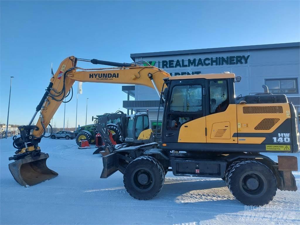 Hyundai HW140 Gumikerekes kotrók