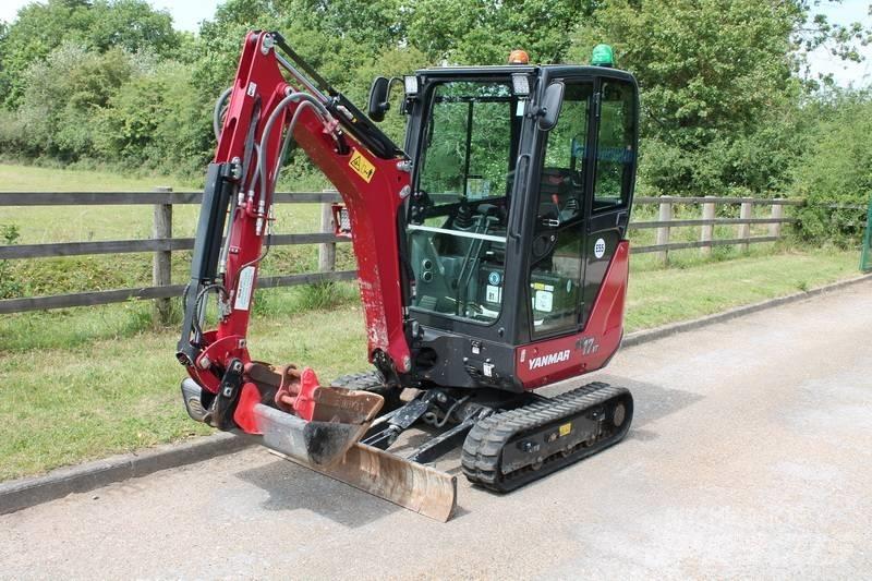 Yanmar SV 17 Mini kotrók < 7t