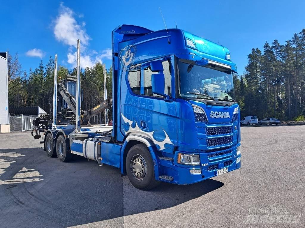 Scania R580B6X4NB Rönkszállító teherautók